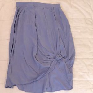 Blueish/purpleish skirt